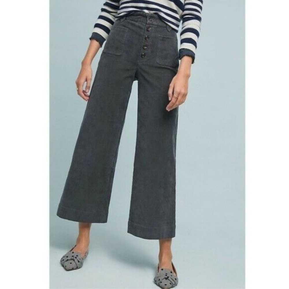 FRYE Ilana Ultra-High Rise Corduroy Wide-Leg Jean